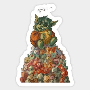 Dice Goblin Sticker